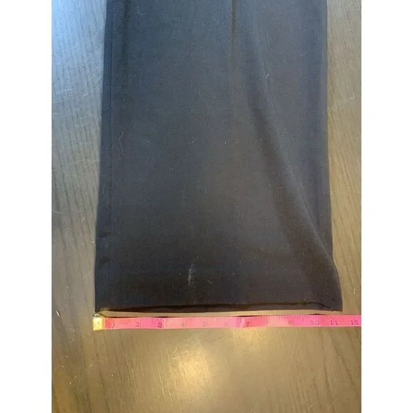Lane Bryant Black Straight Leg Trouser Pants 34x34 Stretch Comfort Office Church - Picture 11 of 11